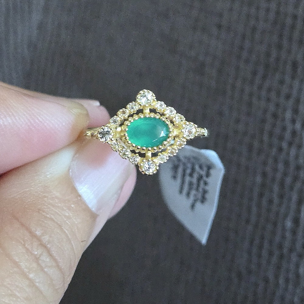 Shivam Green💚 Onyx Ring💍 - NWT